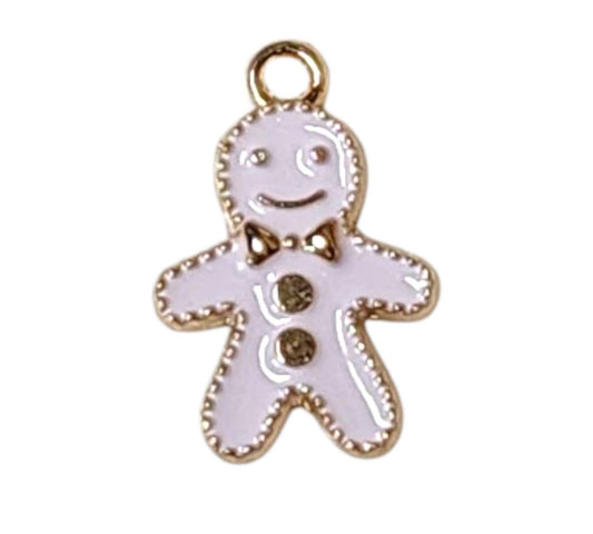 White Gingerbread Charms