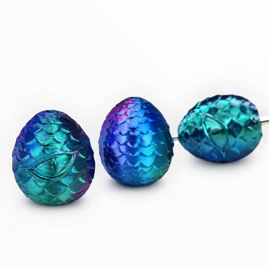 3D Printed Dragon Egg Beads (Not Silicone)