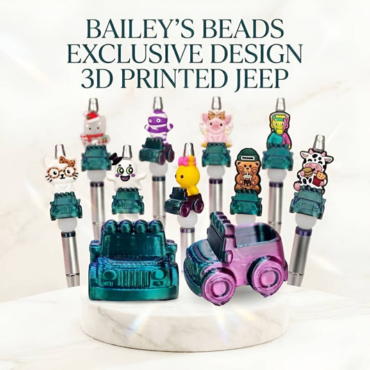 3D Printed Jeep Beads (Not Silicone)
