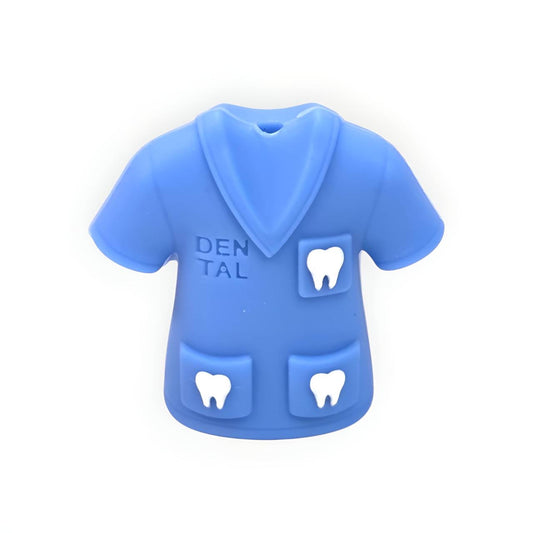 Dental Scrubs Silicone Focal Beads