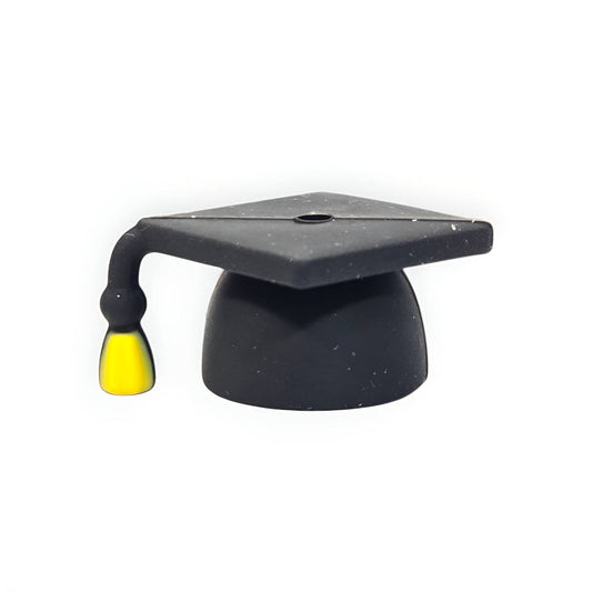 Graduation Cap Silicone Focal Beads