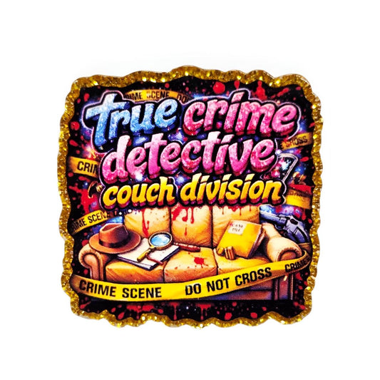 True Crime~ Acrylic Flatbacks (Exclusive Bailey's Beads Design)