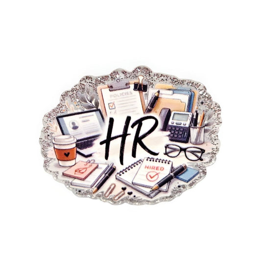 HR~ Acrylic Flatbacks (Exclusive Bailey's Beads Design)