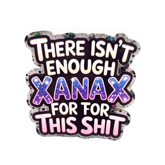 Xanax~ Acrylic Flatbacks (Exclusive Bailey's Beads Design)