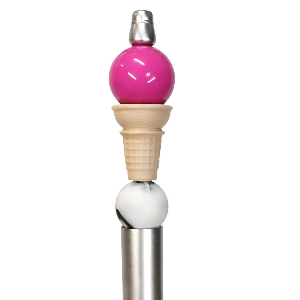 3D Printed Ice Cream Cone Beads (Not Silicone)