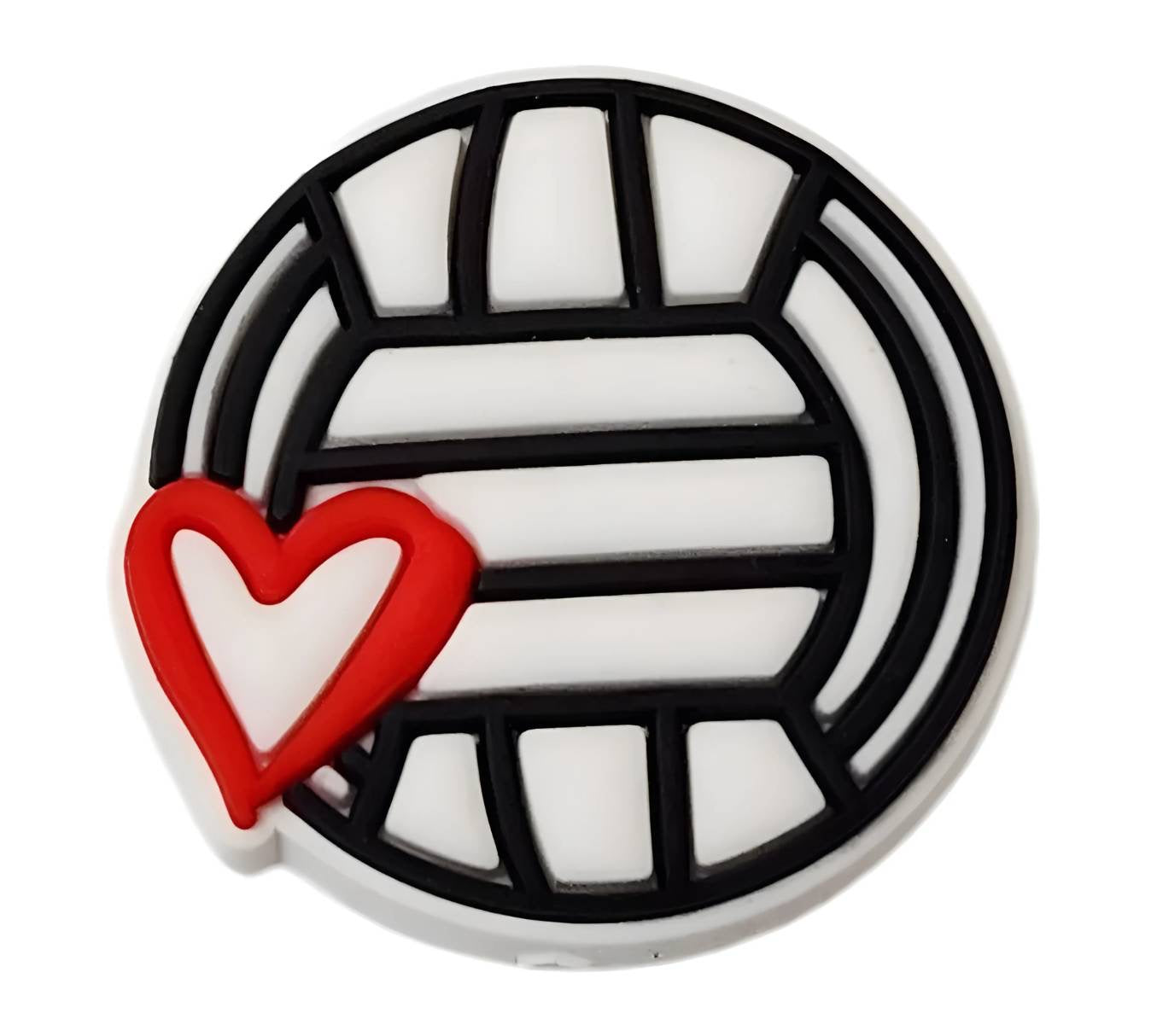 Volleyball Focal Beads