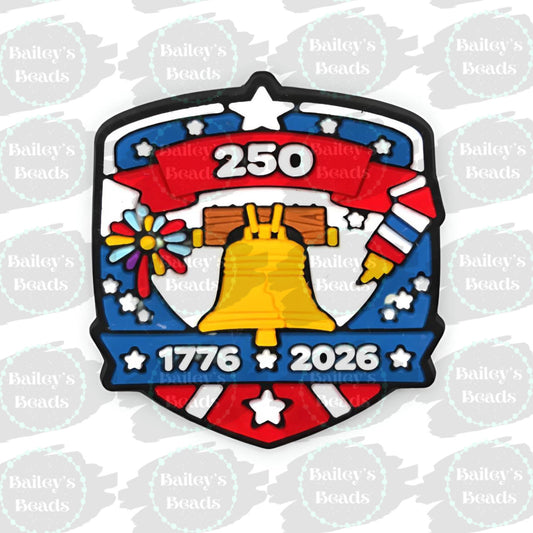 250 Silicone Focal Bead (Exclusive Design by Bailey's Beads)