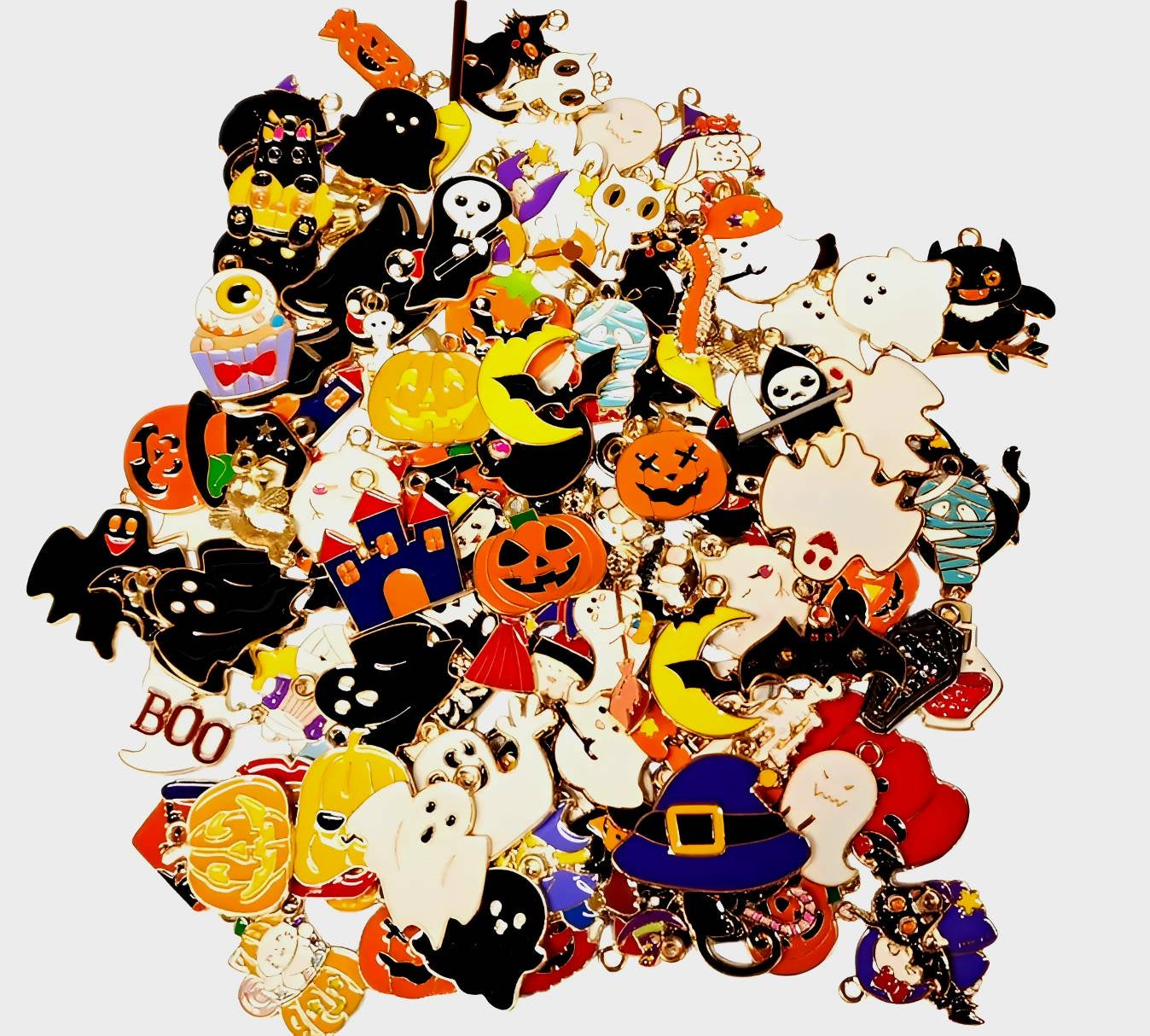 Mystery Halloween Charm Packs (10 count)