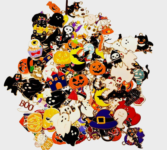 Mystery Halloween Charm Packs (10 count)