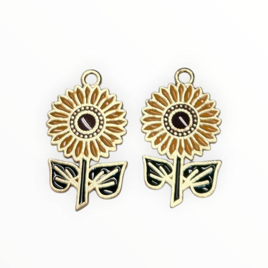Sunflower Charm Pack (2 Per Set)