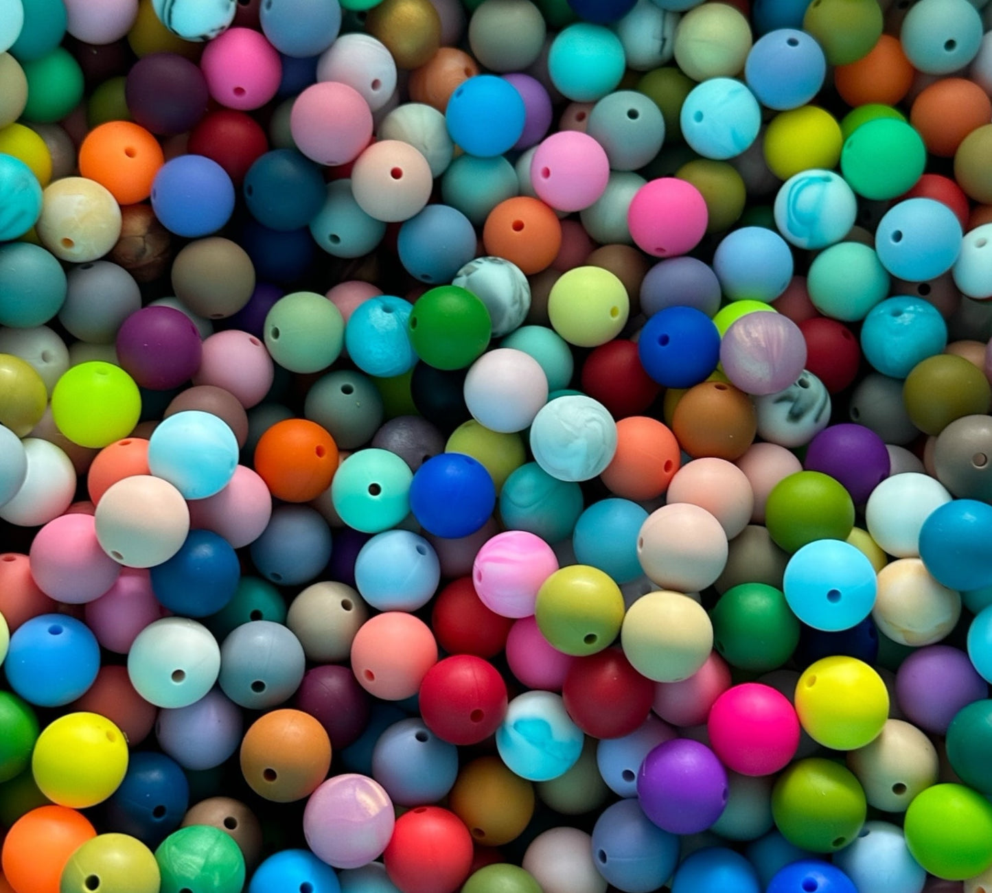 50 Ct 15mm Silicone Mix