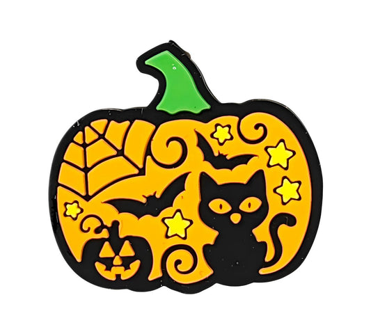 Halloween Pumpkin Focal Beads