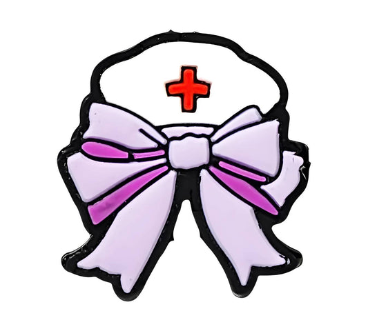 Purple Medical Ribbon Focal Beads