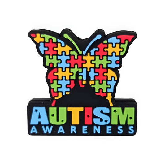 Autism Awareness Silicone Focal Beads