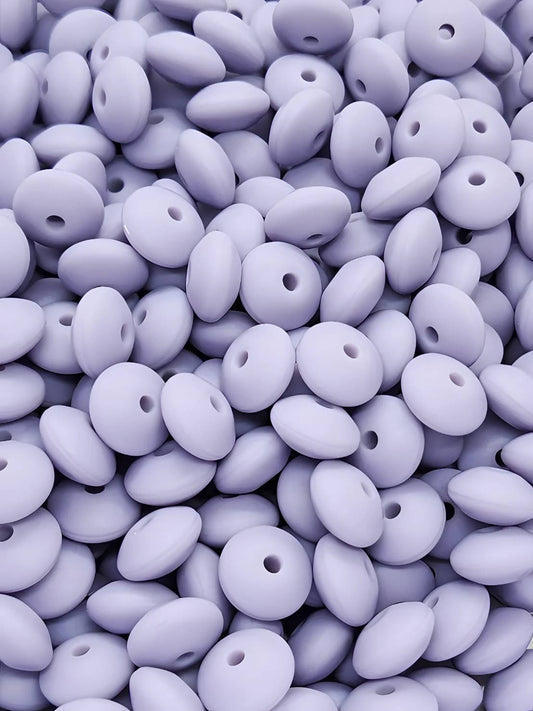 Mermaids Treasure Silicone Lentil Beads