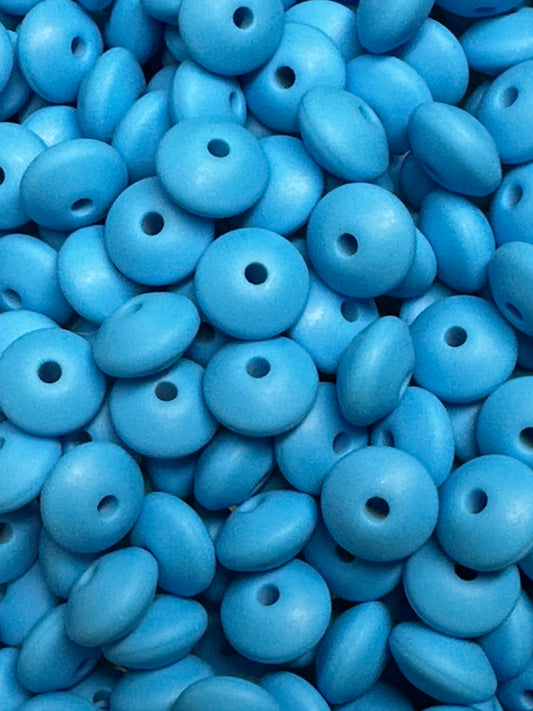 Azue Horizon Silicone Lentil Beads