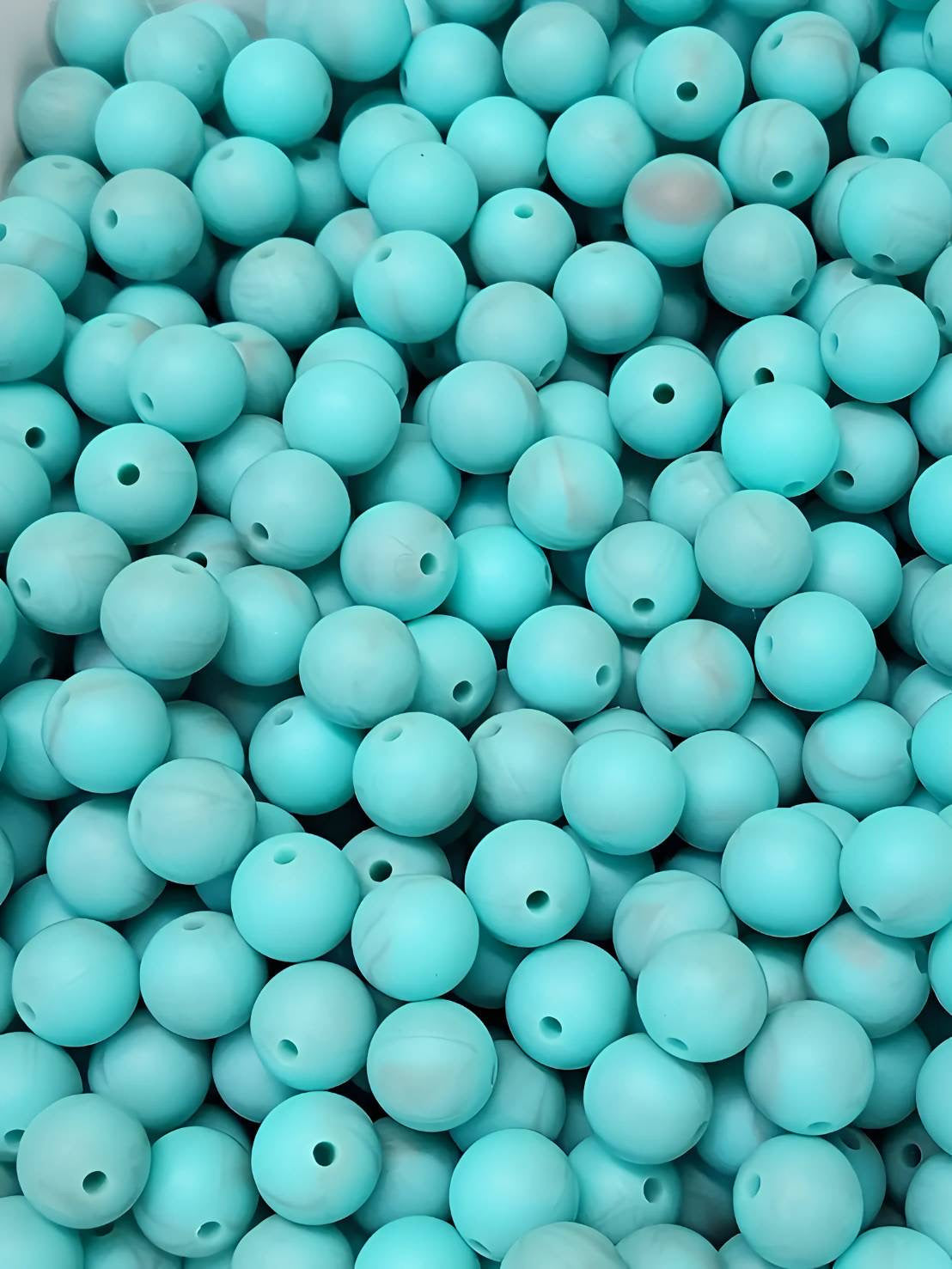 Bulk 50 Count 12mm Silicones Beads