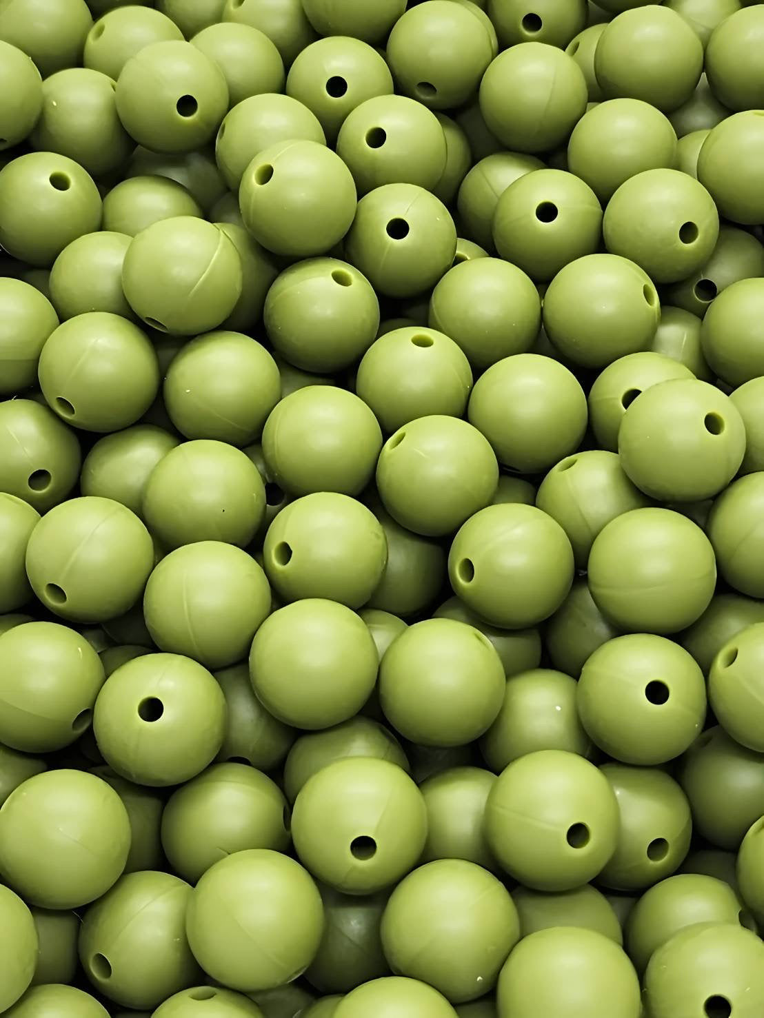 Bulk 50 Count 12mm Silicones Beads