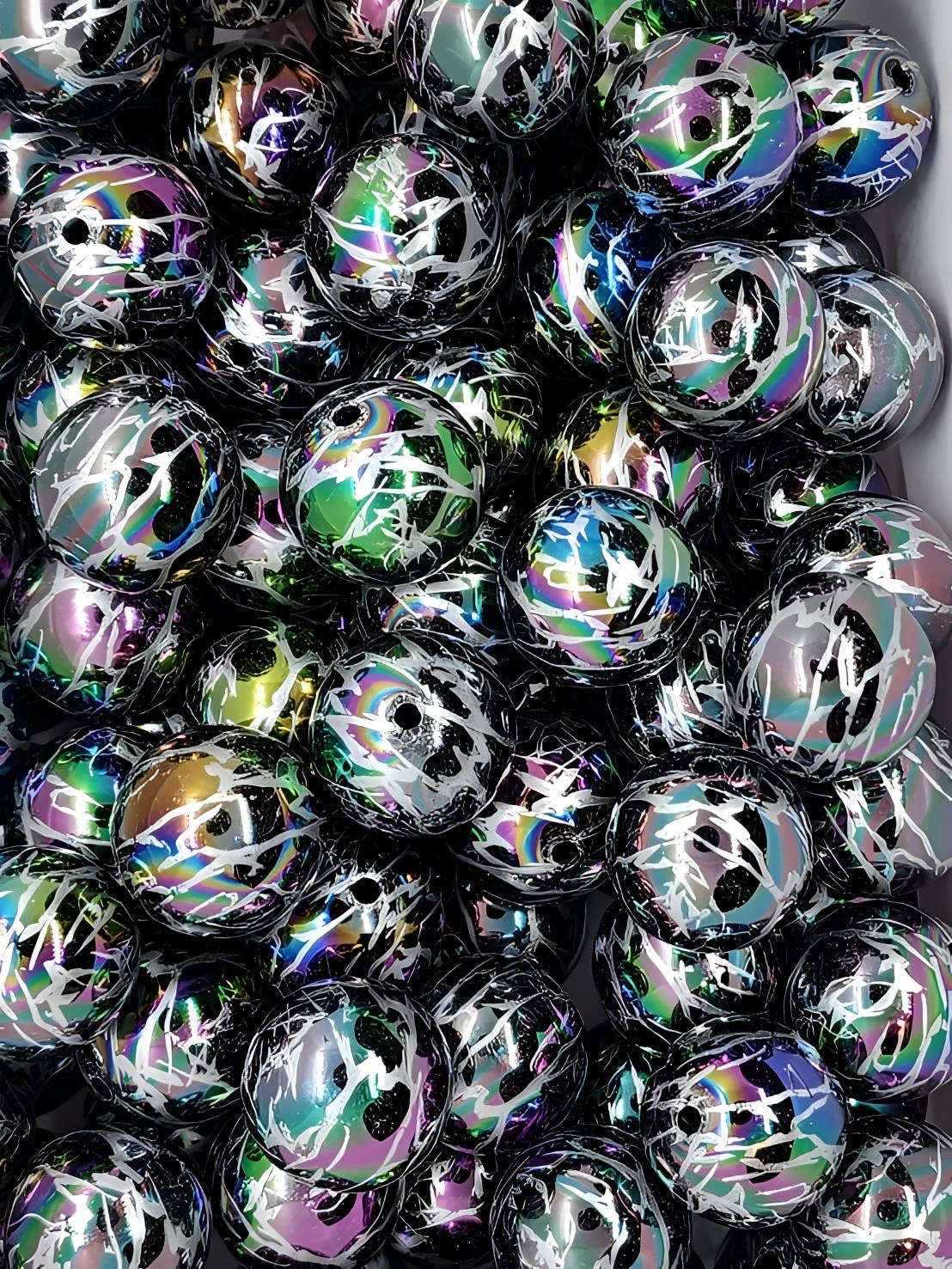 Drizzle Bubblegum Beads