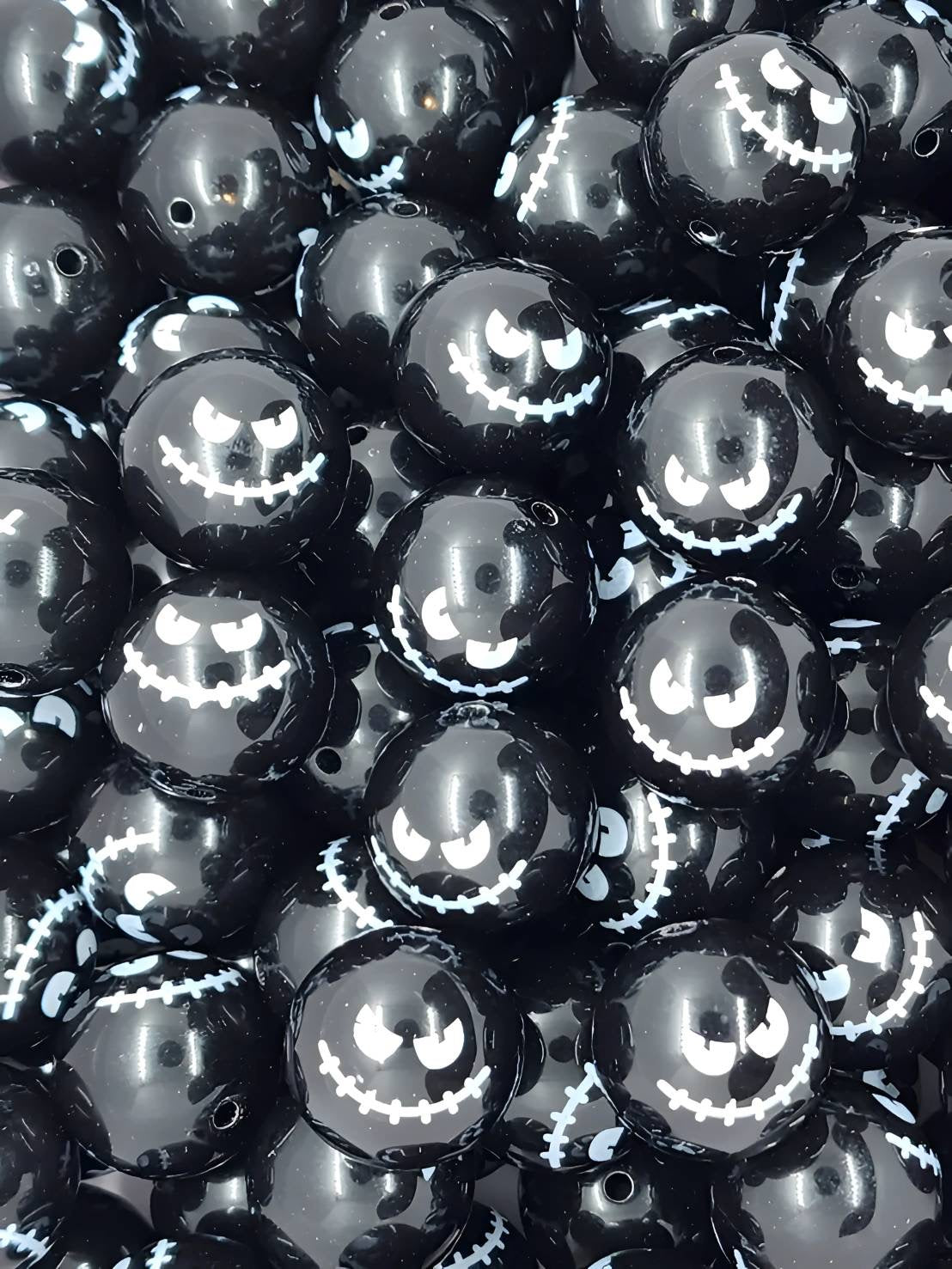 Skelton Bubblegum Beads