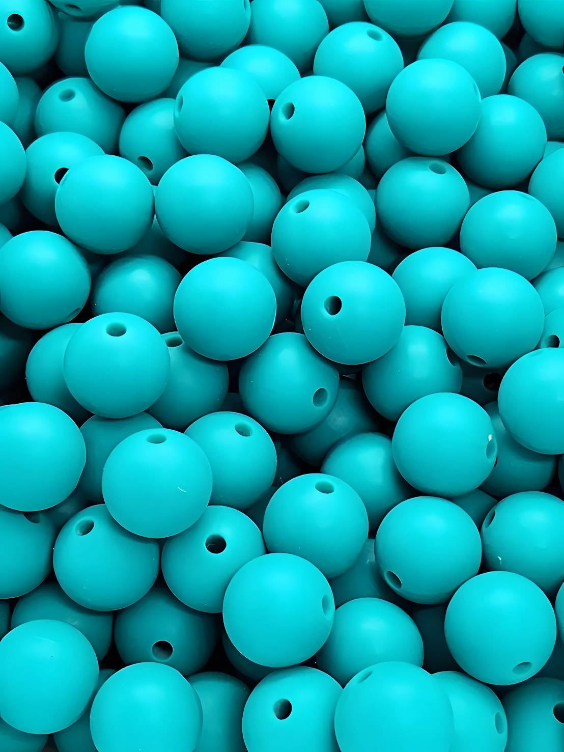 Bulk 50 Count 12mm Silicones Beads