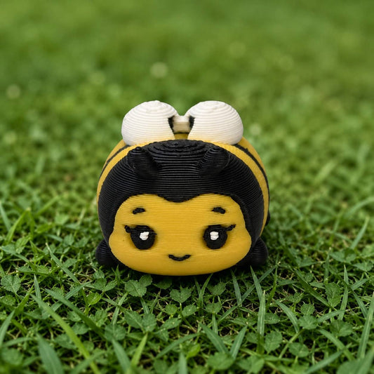 Bumble the Bee 3D Printed Pen Palz (Not Silicone)