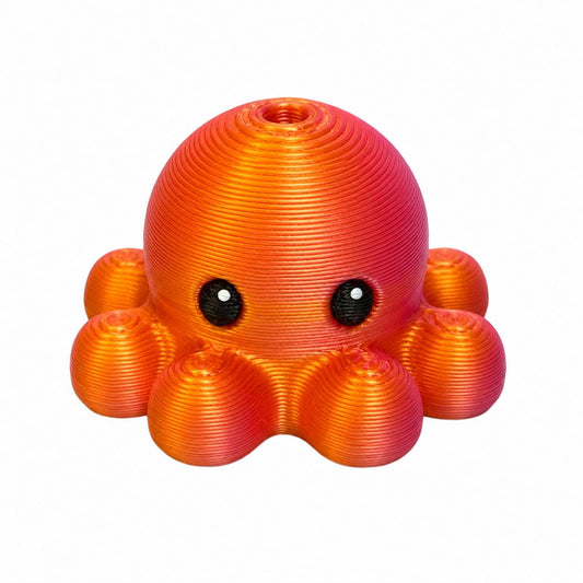 Coral the Octopus 3D Printed Pen Palz (Not Silicone)