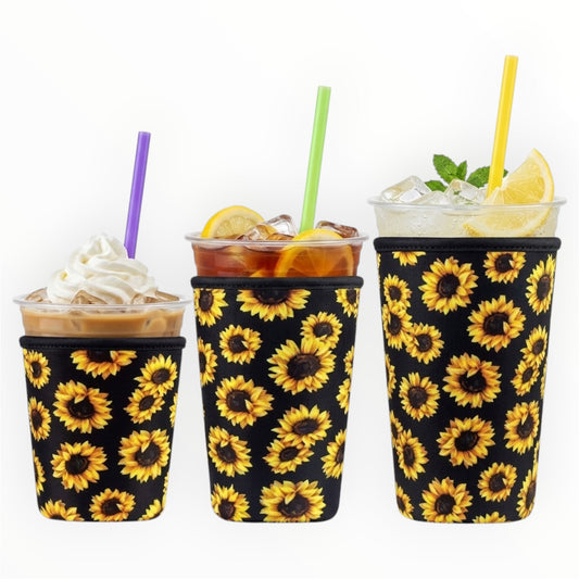 Sunflower Iced Drink Sleeves