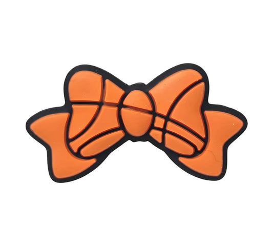 Basketball Bow Focal Bead