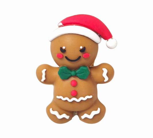3D Gingerbread Focal Beads