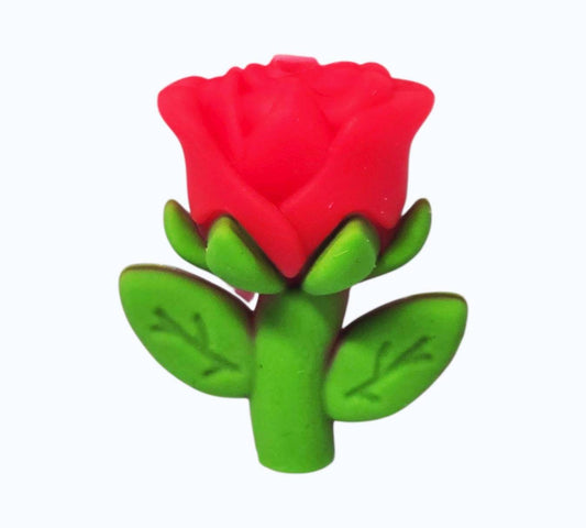 3D Rose Focal Beads