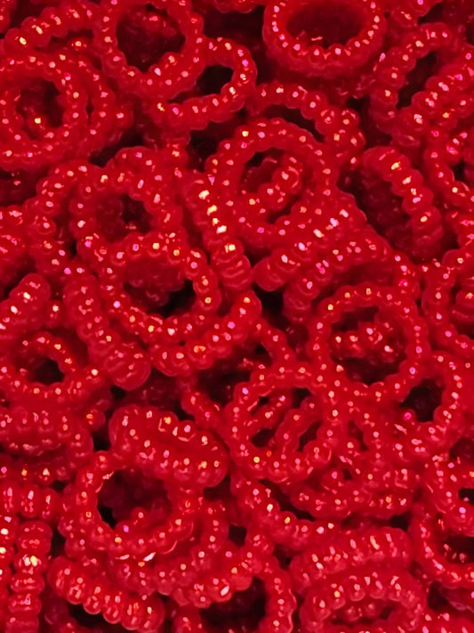 Red Pearl Spacers