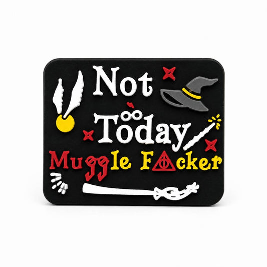Not Today Muggle Silicone Focal Bead