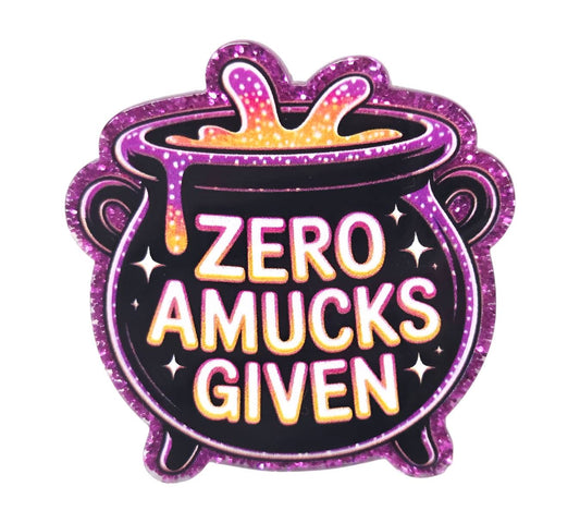 Zero Amucks ~Flatback Acrylics~