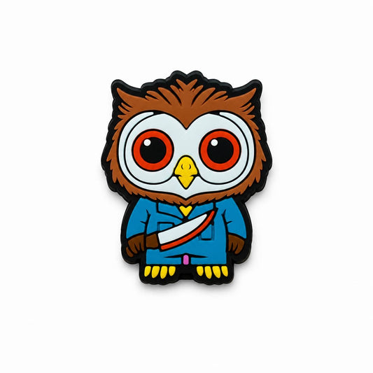 Slash Owl Exclusive Silicone Focal Bead