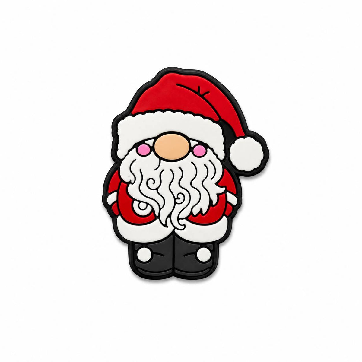 Jolly St. Nick – Exclusive Silicone Focal Bead