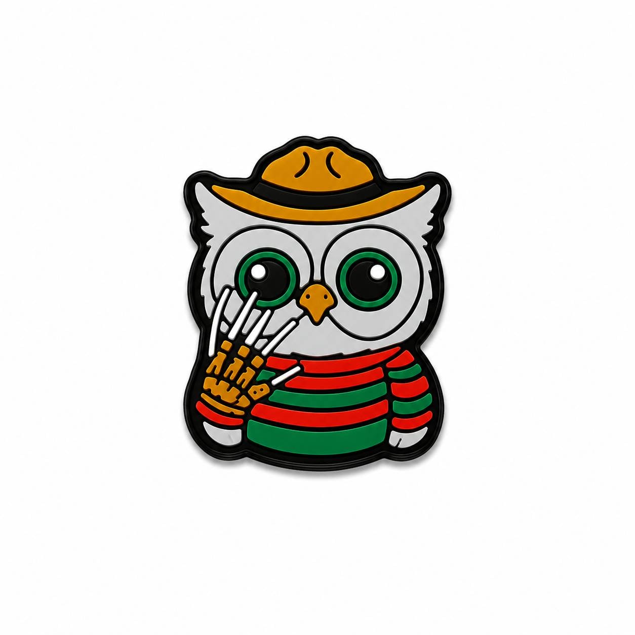 Nightmare Hoot Exclusive Silicone Focal Bead