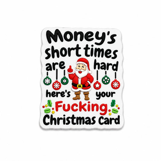 Here's Your F*cking Christmas Card Exclusive Silicone Focal Bead