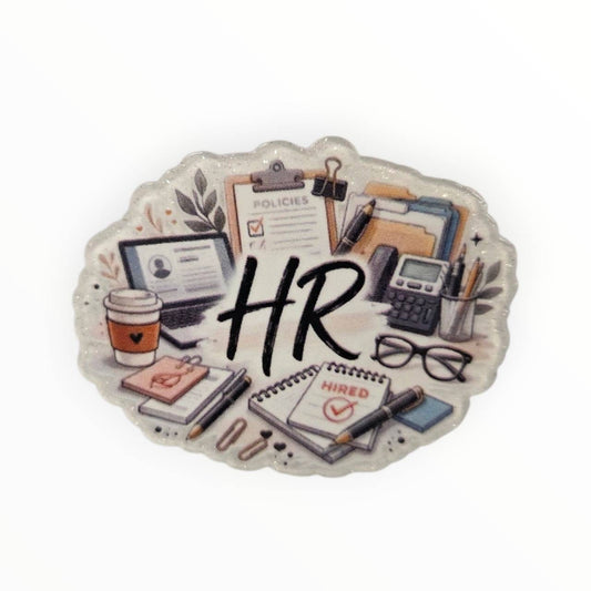 HR Office Acrylic Flatback – Bailey's Beads Original Design