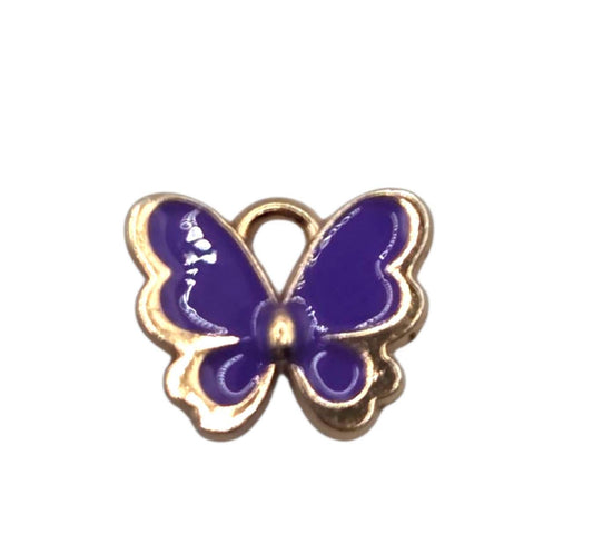Purple Flutter Charms