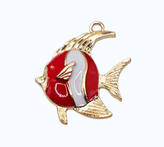 Gilded Guppy Charms