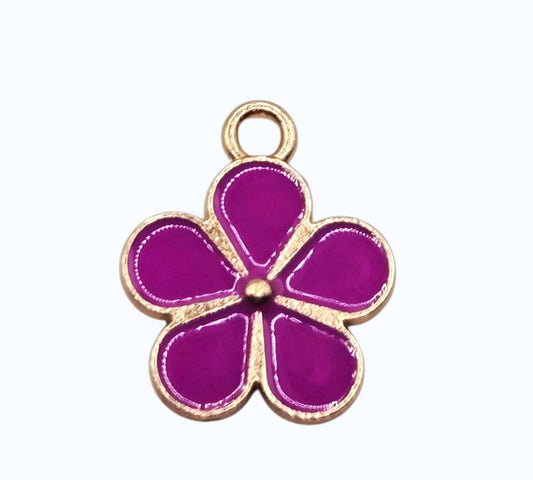 Orchid Glow Charms