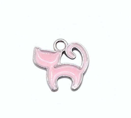 Cotton Candy Kitty Charms