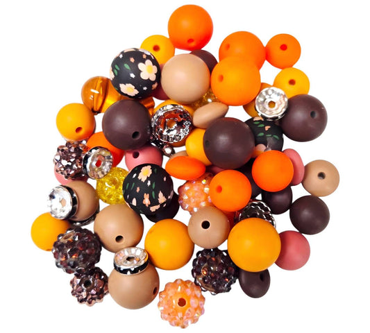 Amber Harvest Bead Kit