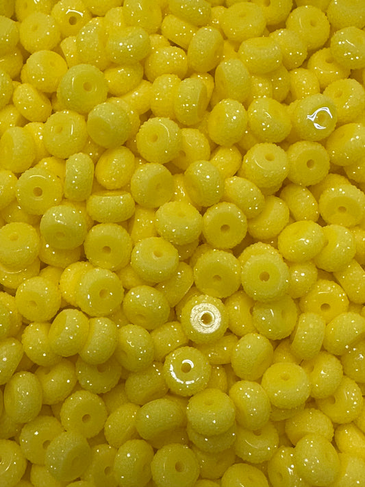 Sunlight Rhinestone Abacus 12mm Beads