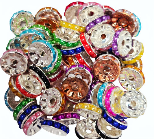 12mm Variety Pack Pearl (Spacers) 20 Count Pack