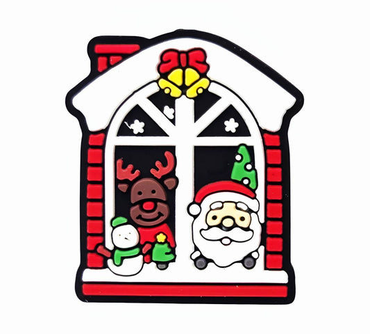 Santa's Window Focal Beads (Custom)