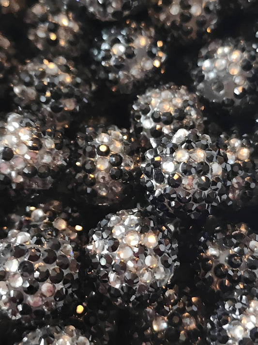 **WHOLESALE** Starry Night **Rhinestone** (Bubblegum Beads)