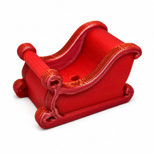 Santa’s Sleigh 3D Printed Bead Holder