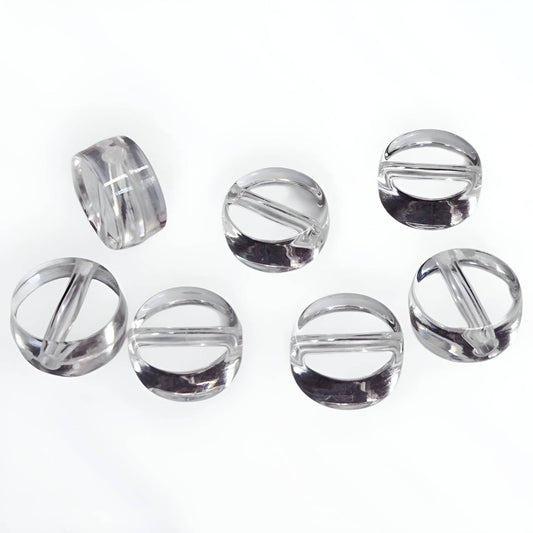 Small round acrylic discs